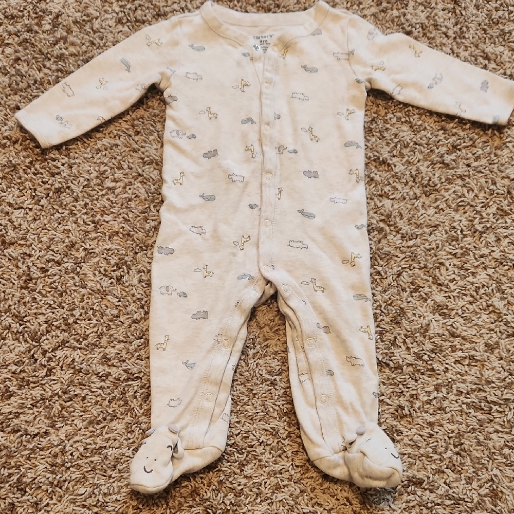 Adorable Grey Baby One Piece